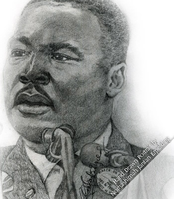 Portrait - Martin Luther King Jr